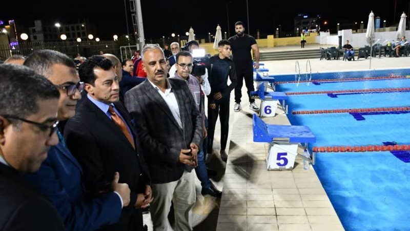 افتتاح حمام سباحة