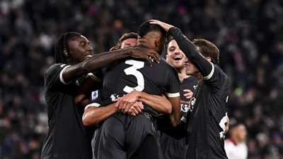 يوفنتوس يتصدر الدوري الإيطالي مؤقتا بفوزه على كالياري 2ـ1