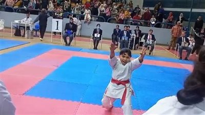 نجمة «المنوات» تحصد فضية بطولة الجمهورية التنشيطية للكاراتيه