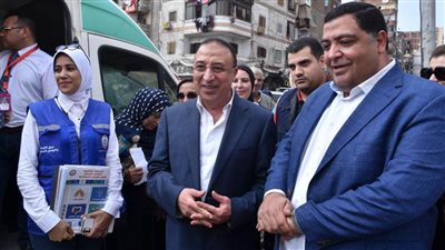 محافظ الإسكندرية يُطلق قافلة طبية بشمال المتراس بنطاق حي غرب