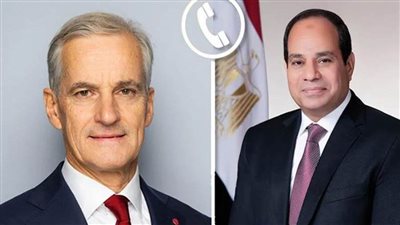 السيسي ورئيس وزراء النرويج يتفقان على ضرورة إيصال المساعدات الإغاثية إلى غزة