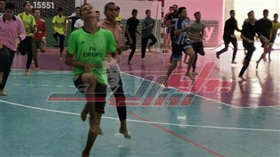اختبارات انتقاء ناشئين جددًا للعبة كرة اليد بالمشروع القومي للموهبة بكفر الشيخ