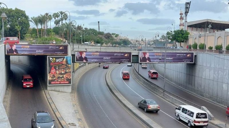 لافتات حزب مصر أكتوبر