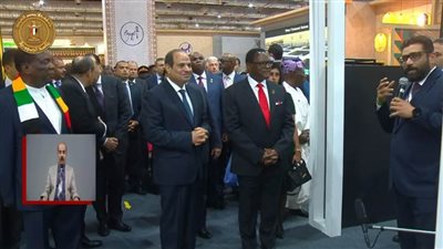 عاجل.. الرئيس السيسي يتفقد المعرض الإفريقي للتجارة البينية ٢٠٢٣
