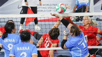 سيدات مصر يخسرن من رواندا والصين فى بطولة العالم البارالمبية للكرة الطائرة 