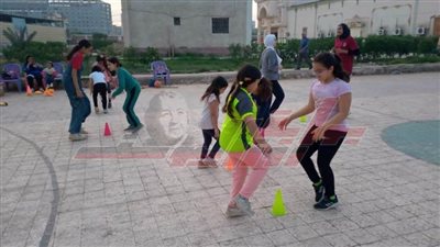 شباب فوة ينظم المسابقة الرياضية لتحسين القوام للفتاة والمرأة