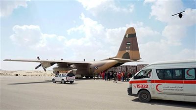 عاجل.. مطار العريش يستقبل طائرات مساعدات لقطاع غزة