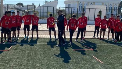 منتخب الشباب يختتم تدريباته لمواجهة ليبيا غدًا في بطولة شمال إفريقيا