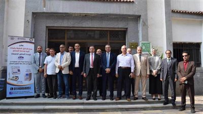 افتتح تطوير مركز التحاليل الدقيقة وأبحاث البيئة بعلوم بني سويف 