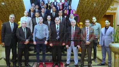 محافظ كفر الشيخ يلتقى بالدفعة الأولى من المبادرة الرئاسية 1000 مدير مدرسة