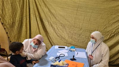 الكشف على ١٤٠٩ مواطنين في قافلة طبية بقرية الملقه برشيد