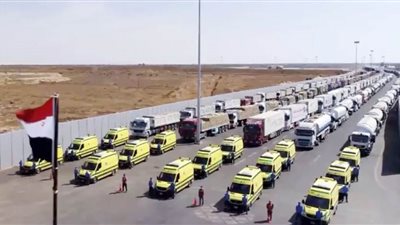 مصر تواصل جهودها لإيصال المساعدات الإنسانية إلى قطاع غزة