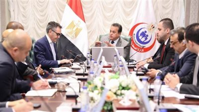 وزير الصحة يستقبل المدير العالمي لمؤسسة التمويل الدولية للصحة والتعليم لبحث التعاون