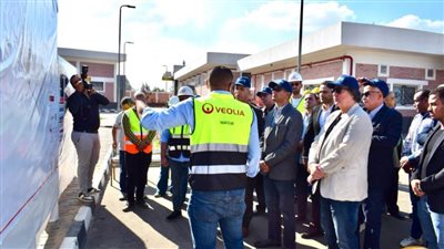 نائب وزير الإسكان يتفقد مشروعات الصرف في المناطق الريفية بمحافظة الدقهلية