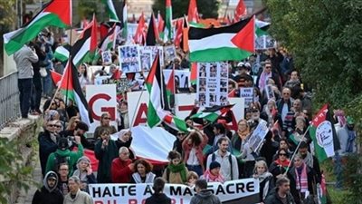 عاجل.. الداخلية الفرنسية: 45 ألف متظاهر للمطالبة بوقف إطلاق النار في غزة