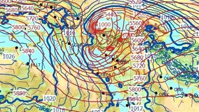 عاجل.. تعرض البلاد لمنخفض جوي عميق خلال 48 ساعة القادمة
