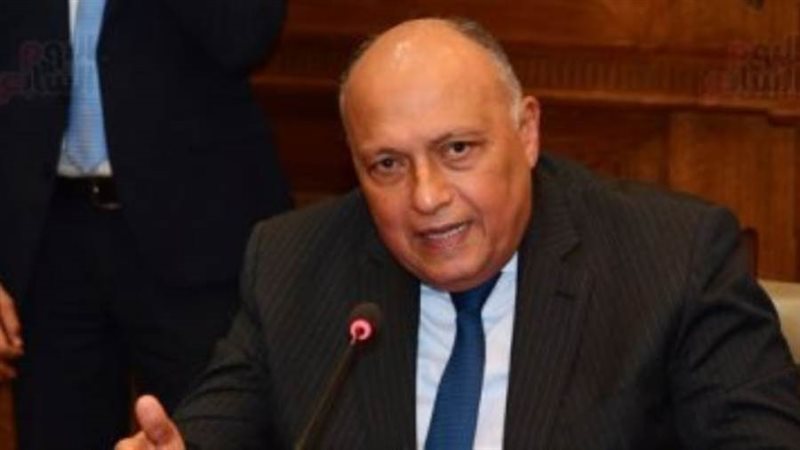 وزير الخارجية سامح