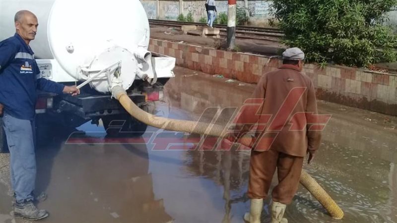 رفع مياه الأمطار