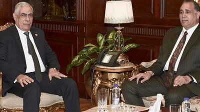 النائب العام يستقبل نقيب المحامين