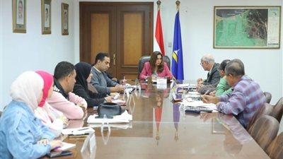 محافظ دمياط تتابع الموقف التنفيذي لمشروع خط المياه الناقل للقناة الملاحية