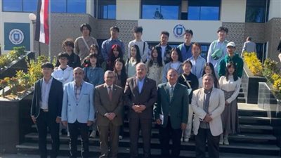  جامعة القناة استقبلت الطُلاب الصينيين الدارسين بالبرنامج التدريبي 