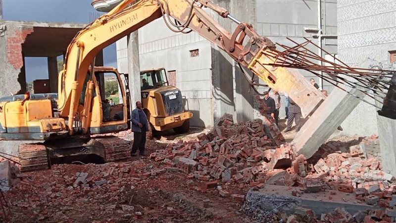 إزالة 27 حالة تعد