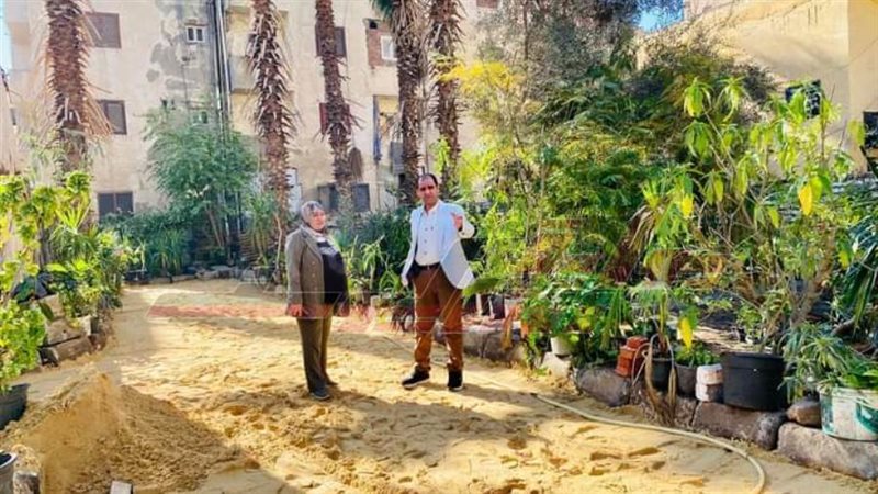 خلال متابعة الأعمال