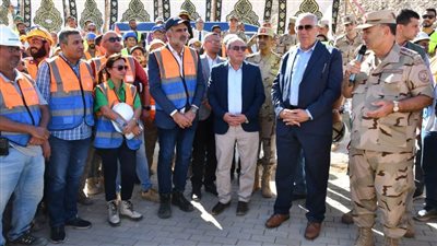 عاجل.. القوات المسلحة تنفذ مشروع إطلاق المياه بالترعة المغذية لـ