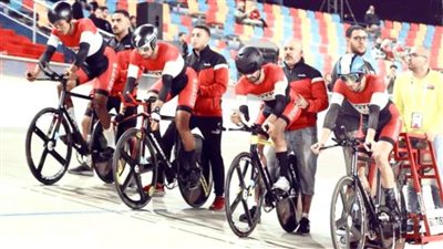 120 لاعبًا يشاركون في البطولة العربية لدراجات المضمار بالقاهرة