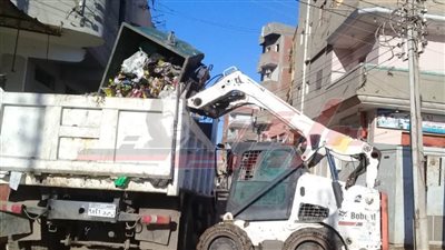 حملات مكثفة لأعمال النظافة ورفع الإشغالات بكفر الشيخ 