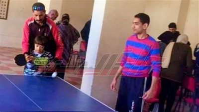 تدريب خاص لأطفال التوحد في تنس الطاولة ضمن مبادرة 