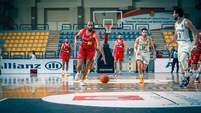 سلة الأهلي ضد الأتحاد