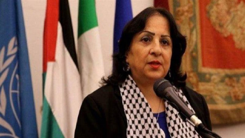 وزيرة الصحة الفلسطينية