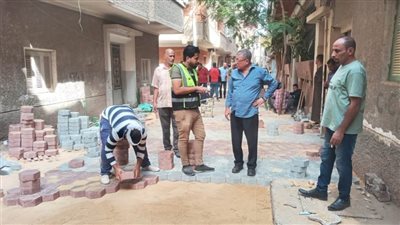 محافظ أسيوط: بدء تركيب بلاط الإنترلوك بـ15 شارعًا وحارة بمدينة القوصية 