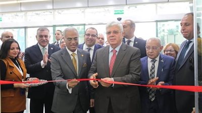وزير التعليم العالي يفتتح عددًا من المشروعات الجديدة بجامعة بورسعيد