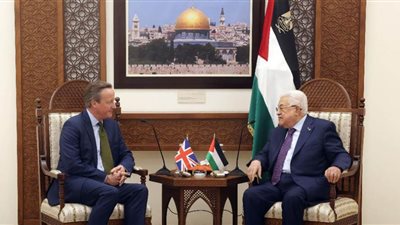 الرئيس الفلسطيني يؤكد لوزير خارجية بريطانيا ضرورة وقف عدوان الاحتلال الصهيوني