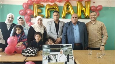 حفل تكريم مربية أجيال إيمان سعد لبلوغها المعاش بالقليوبية