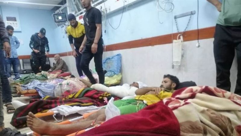 أثناء نقل المصابين