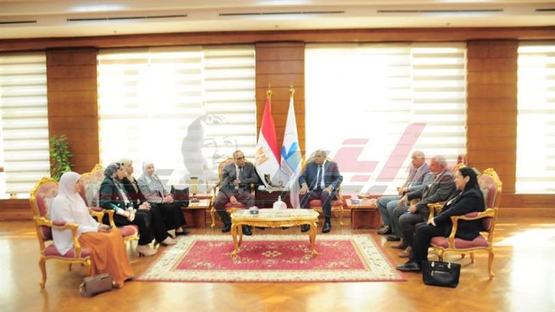 استقبال اللجنة