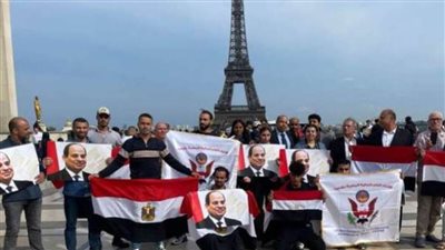 عاجل.. “هنا باريس.. نؤيد الرئيس السيسي