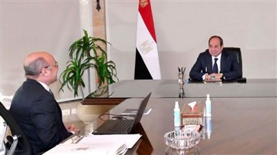 عاجل.. الرئيس السيسي يجتمع مع وزير العدل