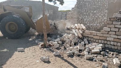 إزالة ٣٦ حالة تعدٍّ على الأراضي الزراعية بالإسماعيلية  