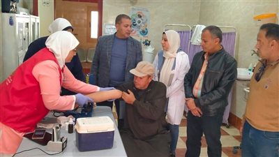 خدمات طبية وندوات توعوية في قافلة سكانية متكاملة بقرية سرنباي بالبحيرة