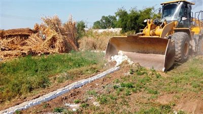 إزالة 31 حالة تعدٍ على الأراضي الزراعية والبناء المخالف بسوهاج  