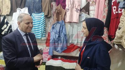 وكيل تعليم كفر الشيخ يفتتح معرض شتاء دافئ لتوفير الملابس المجانية للطلاب
