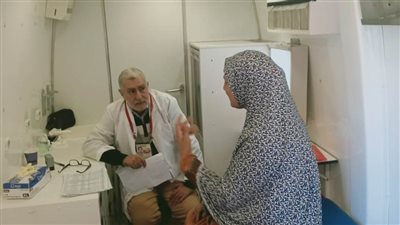 الكشف على ١٤٦٣ حالة للقافلة الطبية المجانية بمركز شباب السويدات بالقصاصين