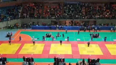 انطلاق منافسات بطولة الجمهورية للجودو على صالة اتحاد الشرطة