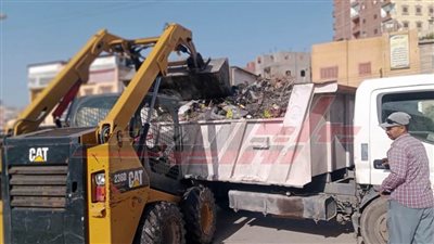 رفع 475 طن قمامة ومخالفات بعدد من مدن ومراكز كفر الشيخ