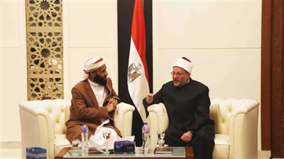 مفتي الجمهورية يستقبل وزير الأوقاف اليمني لبحث تعزيز التعاون الإفتائي