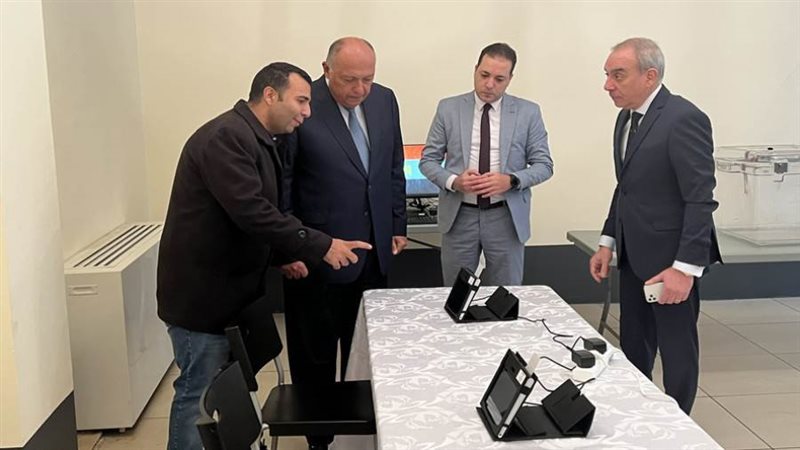 وزير الخارجية سامح